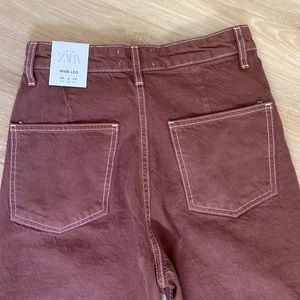 Wide Leg Full Length Jeans